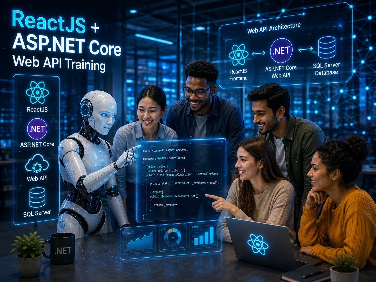 ASP.NET Core ReactJS Full Stack Course at Wisen IT Solutions Chennai