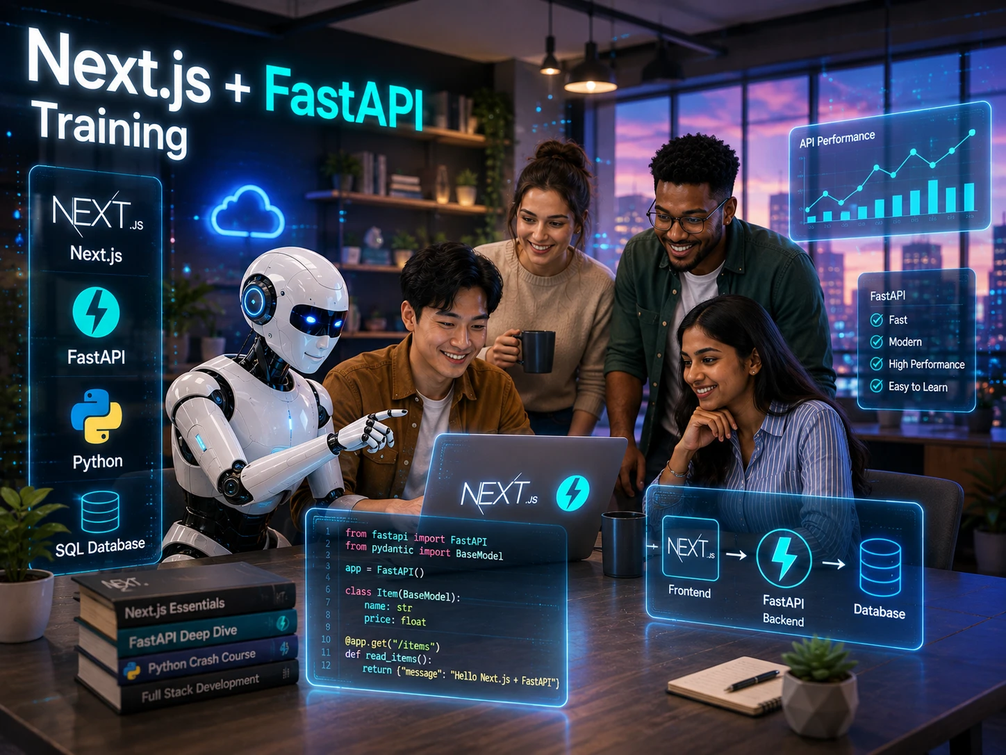 FastAPI NextJS Full Stack Course at Wisen IT Solutions Chennai