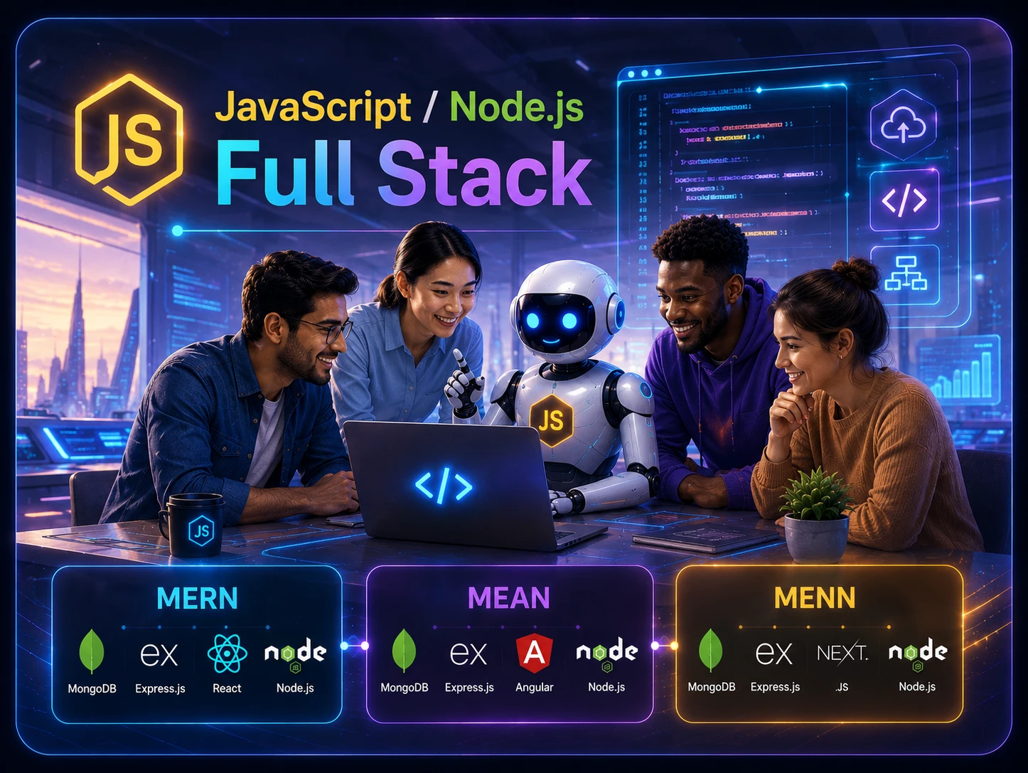 JavaScript Full Stack Course at Wisen IT Solutions Chennai