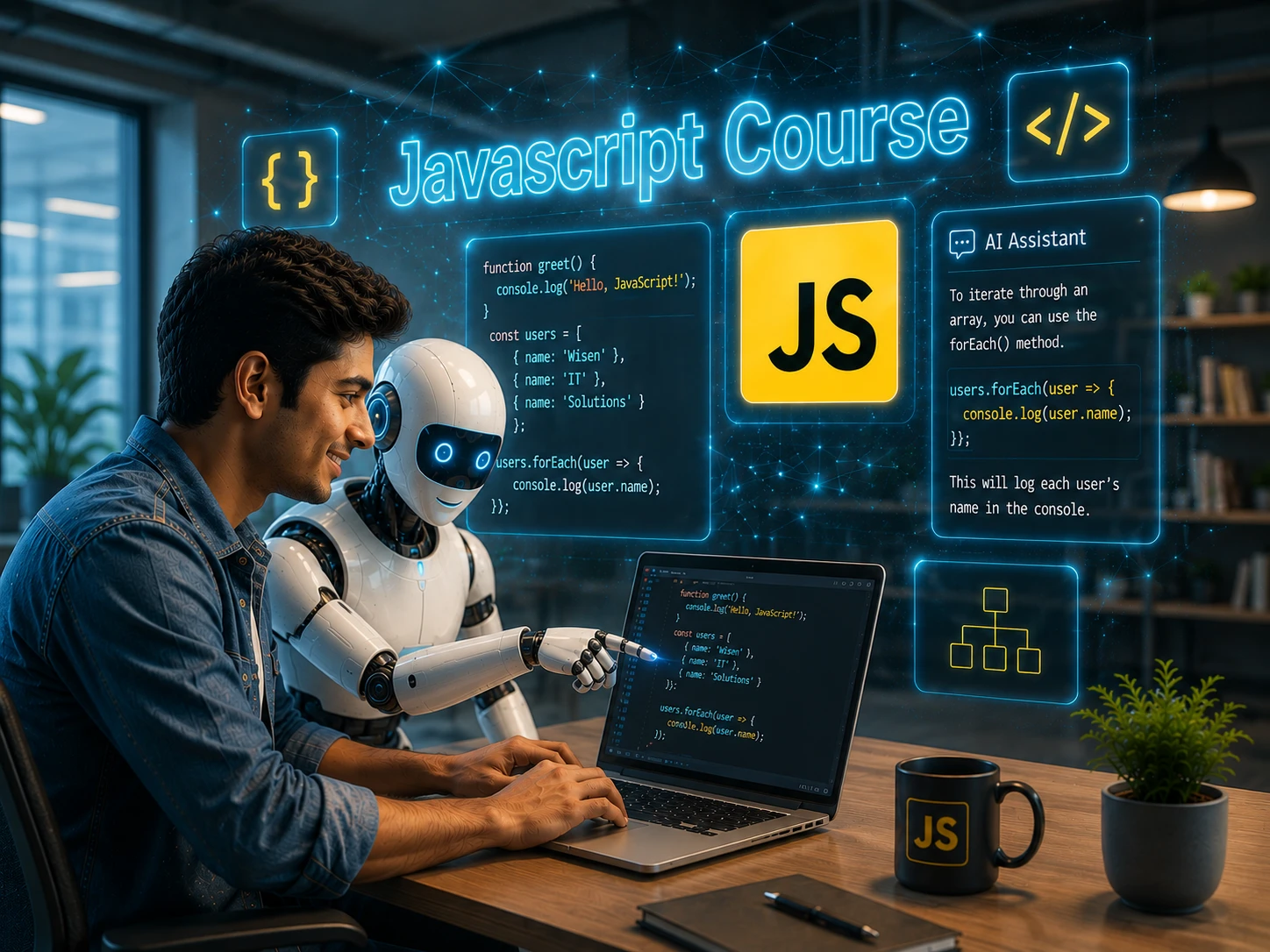 JavaScript Course at Wisen IT Solutions Chennai
