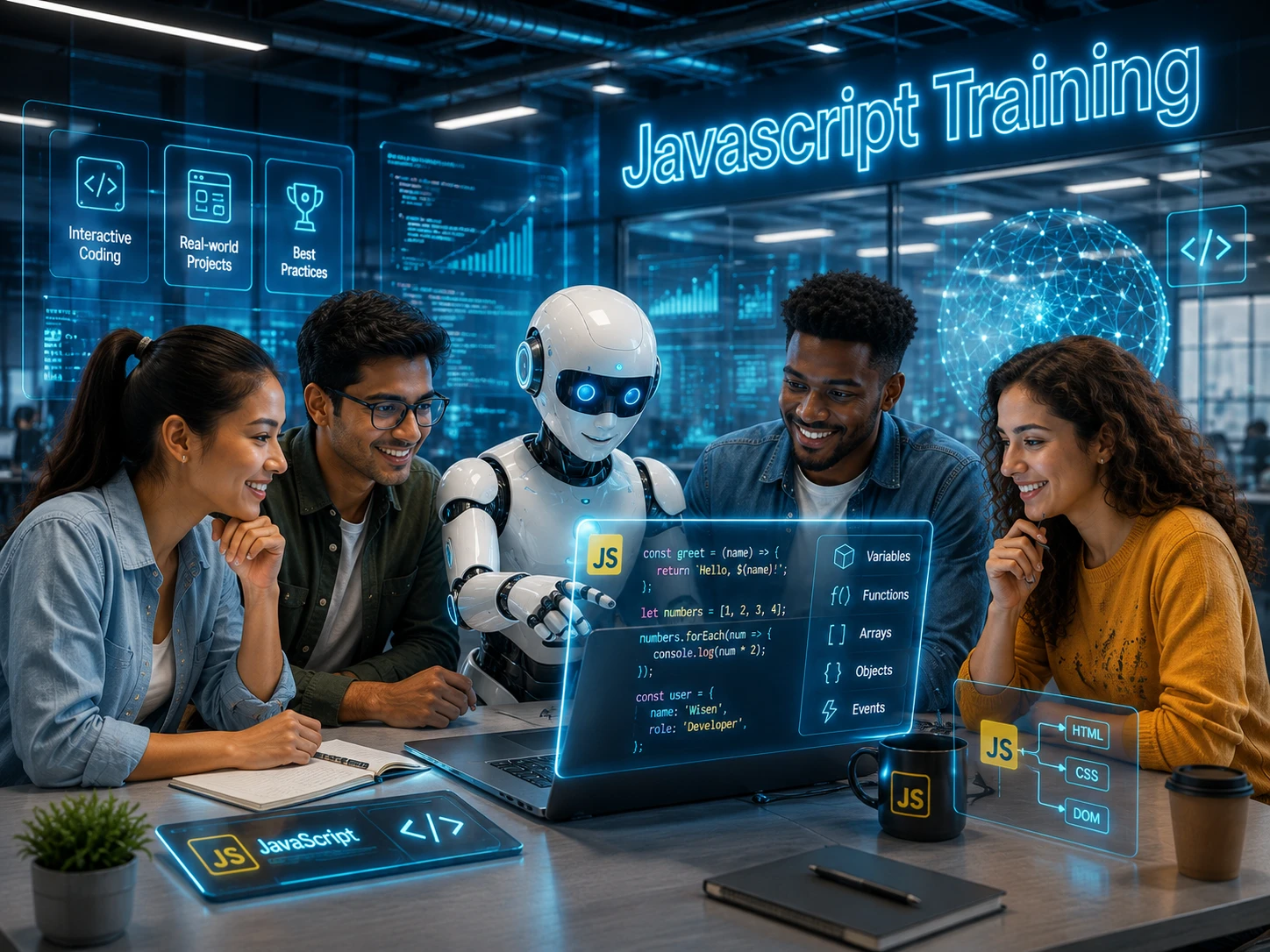 Javascript Training at Wisen IT Solutions, Chennai, India