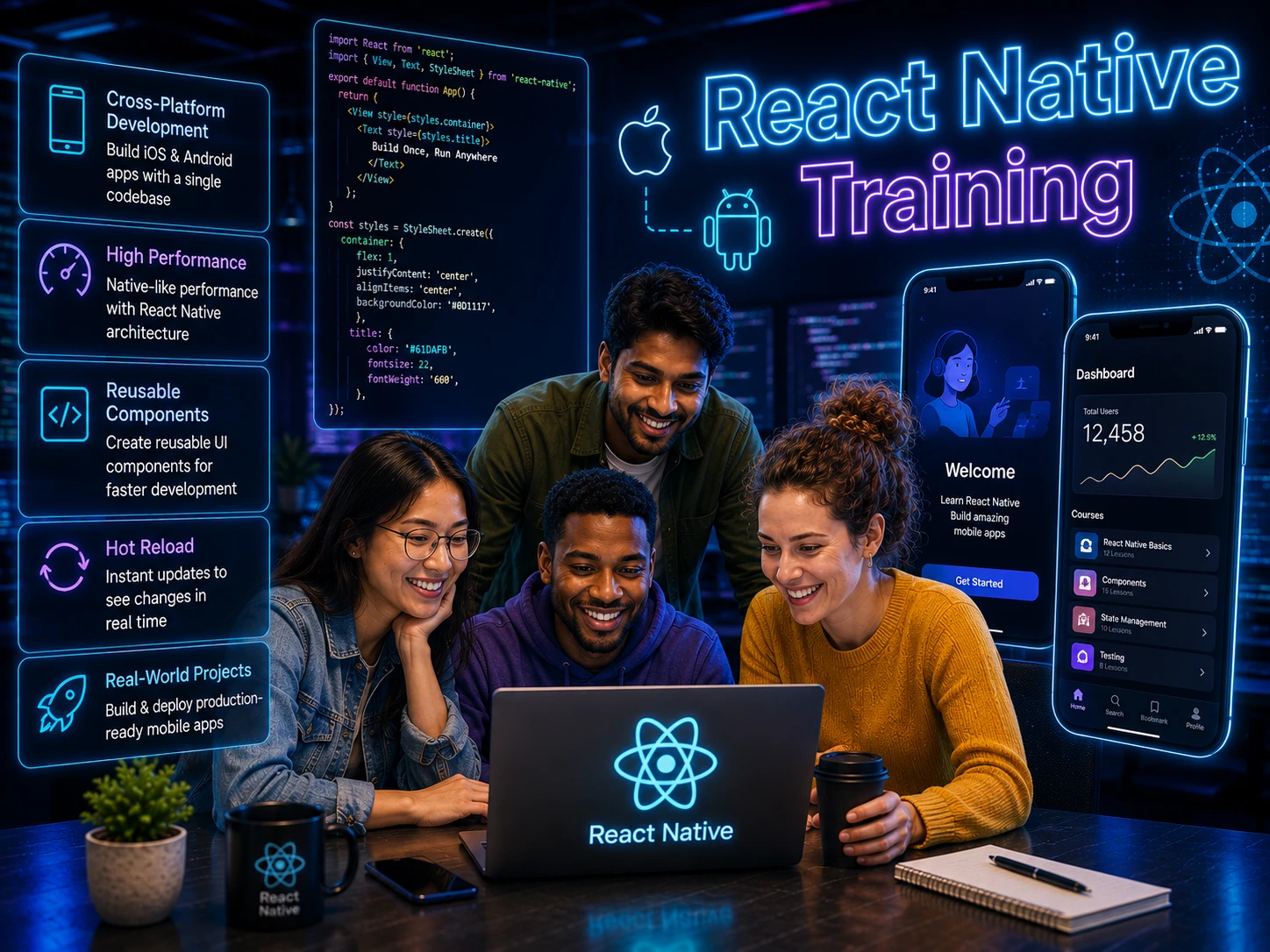 React Native Training at Wisen IT Solutions Chennai