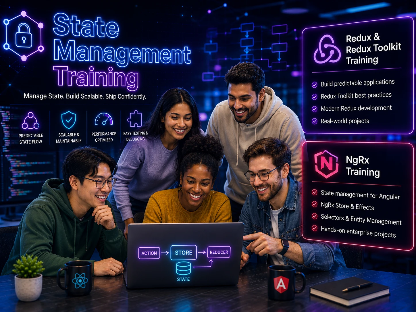 State Management Course at Wisen IT Solutions Chennai